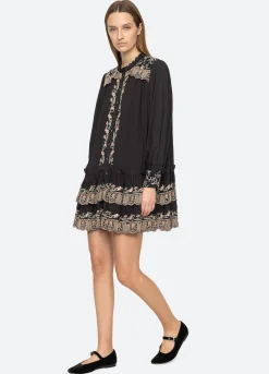 Outlet Sea New York Lacey Tunic Black
