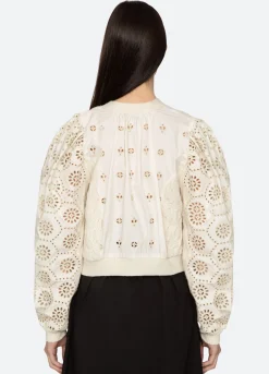 Sale Sea New York Lainey Cardigan Cream