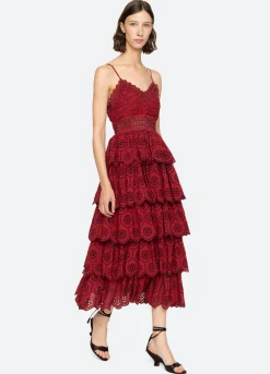 Hot Sea New York Lainey Dress Red