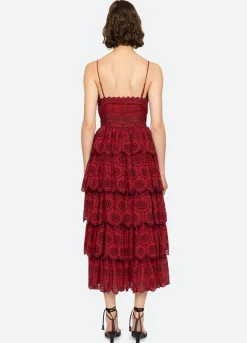 Hot Sea New York Lainey Dress Red