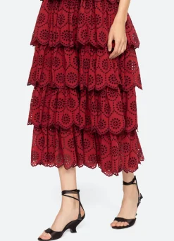 Hot Sea New York Lainey Dress Red