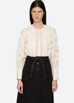 Fashion Sea New York Lainey L/S Top Cream