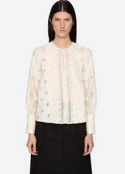 Fashion Sea New York Lainey L/S Top Cream