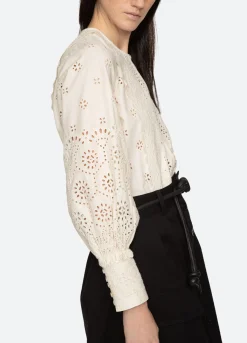 Fashion Sea New York Lainey L/S Top Cream