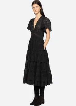 Sale Sea New York Lainey S/S Dress Black