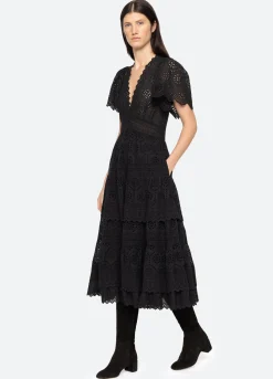 Sale Sea New York Lainey S/S Dress Black
