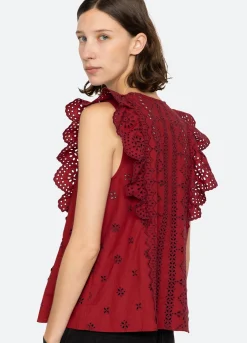 Sale Sea New York Lainey Tank Red