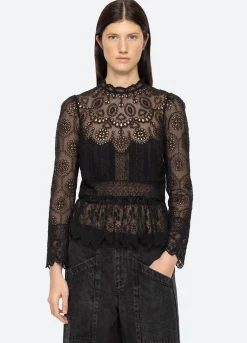 Fashion Sea New York Lainey Top Black