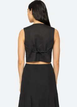 Clearance Sea New York Lara Vest Black