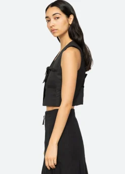 Clearance Sea New York Lara Vest Black