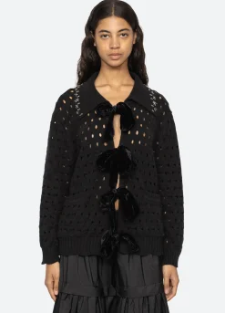 Clearance Sea New York Leia Cardigan Black
