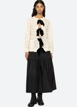 Discount Sea New York Leia L/S Cardigan Cream