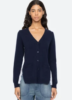 Fashion Sea New York Lennon Cardigan Navy