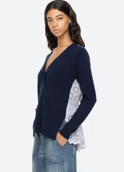Fashion Sea New York Lennon Cardigan Navy