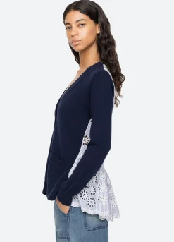 Fashion Sea New York Lennon Cardigan Navy