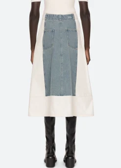 New Sea New York Liam Skirt Blue