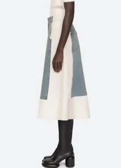 New Sea New York Liam Skirt Blue