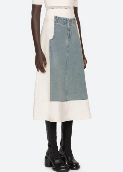 New Sea New York Liam Skirt Blue