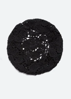 Hot Sea New York Lorena Beret Black