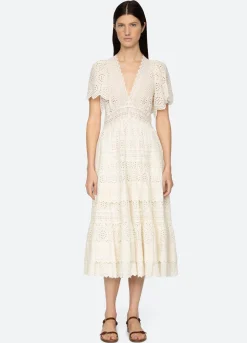 Online Sea New York Lyla Dress Cream