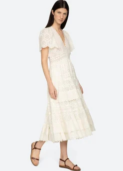 Online Sea New York Lyla Dress Cream