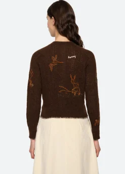 Online Sea New York Martha Cardigan Brown