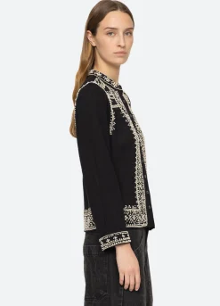Best Sea New York Mille Top Black