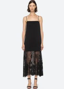 Best Sea New York Noa Slip Dress Black