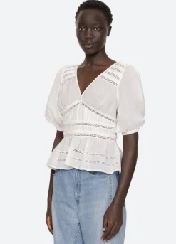 Discount Sea New York Nomi Top Cream