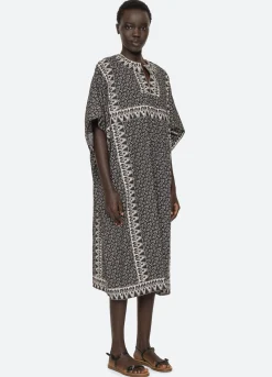 Hot Sea New York Panna Caftan Multi
