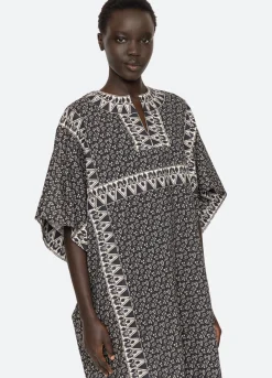 Hot Sea New York Panna Caftan Multi