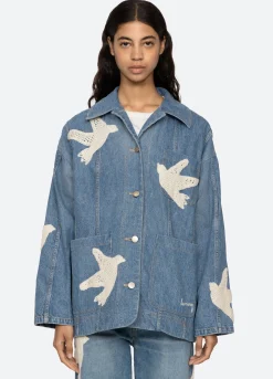 Discount Sea New York Payton Jacket Blue