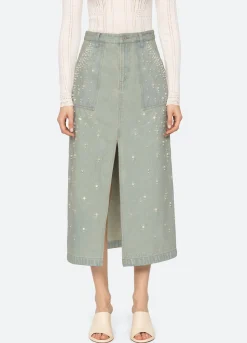 Sale Sea New York Perlette Skirt Blue