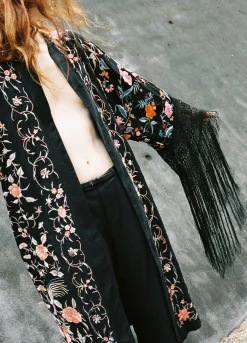 Outlet Sea New York Priscilla Robe Black