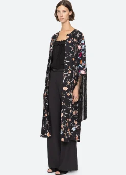 Outlet Sea New York Priscilla Robe Black