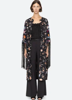 Outlet Sea New York Priscilla Robe Black