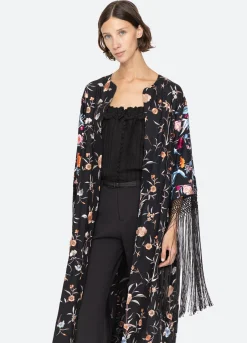 Outlet Sea New York Priscilla Robe Black
