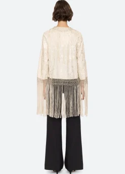 Sale Sea New York Priscilla Shawl Cream