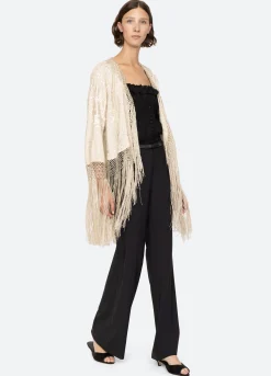 Sale Sea New York Priscilla Shawl Cream