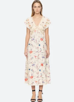 Hot Sea New York Priscilla V-Neck Dress
