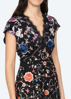 Hot Sea New York Priscilla V-Neck Dress