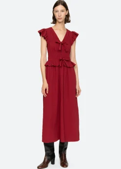 Best Sea New York Regina Dress Red
