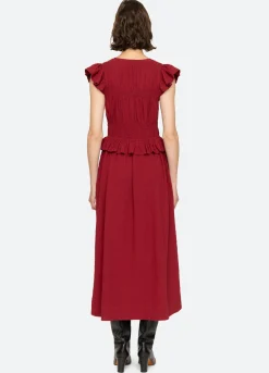 Best Sea New York Regina Dress Red