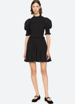Hot Sea New York Regina Mini Dress Black