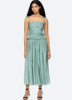 Discount Sea New York Risa Dress Sage