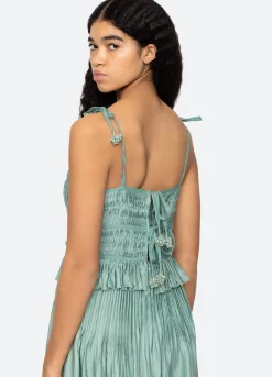 Discount Sea New York Risa Dress Sage