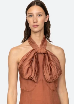 Clearance Sea New York Risa Halter Dress