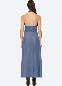 Clearance Sea New York Risa Halter Dress