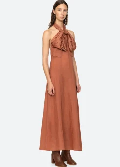 Clearance Sea New York Risa Halter Dress