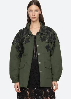 Clearance Sea New York Sabine Jacket Forest